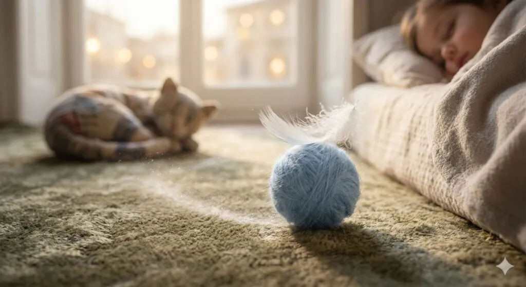 Il viaggio del piccolo batuffolo di lana