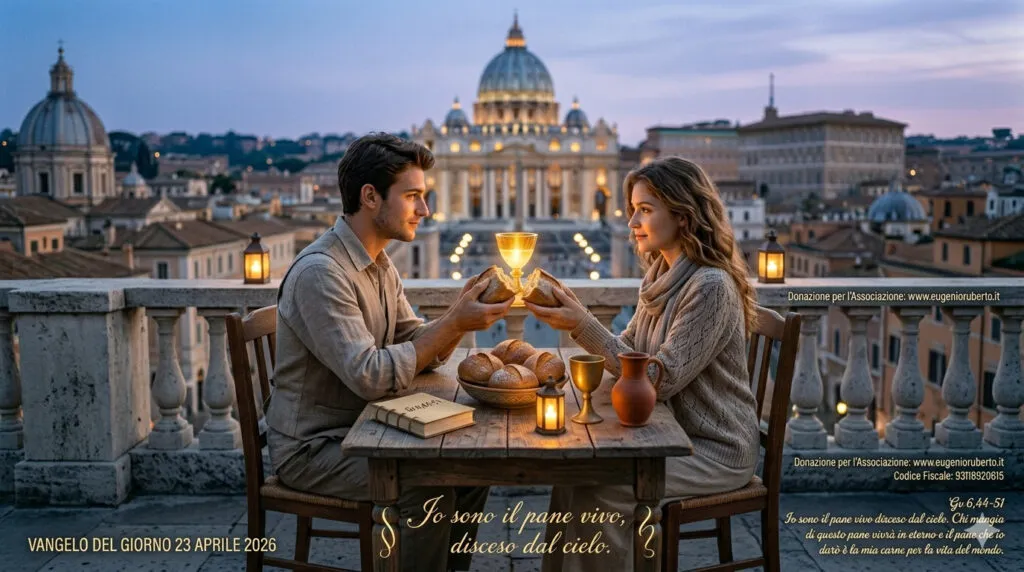 Vangelo del giorno 23 aprile 2026 - Io sono il pane vivo disceso dal cielo
