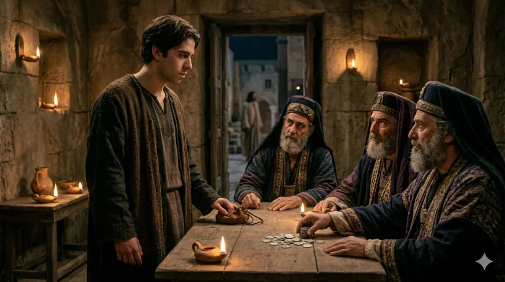 Il Vangelo del giorno 1 aprile 2026 - Giuda riceve i 30 denari