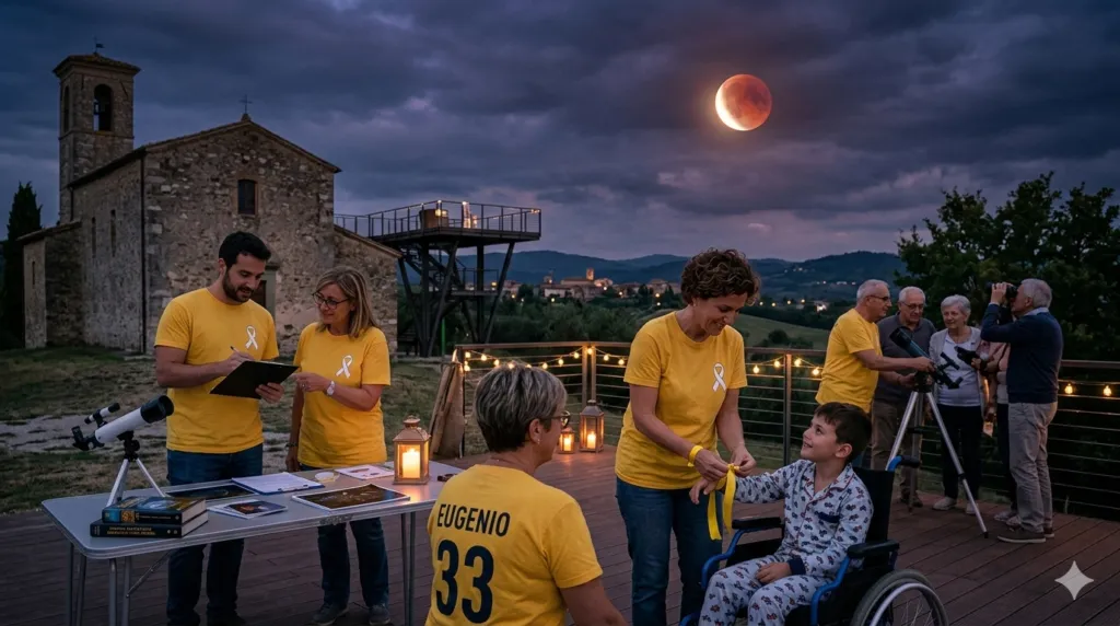 Preghiera della sera 3 marzo 2026. Eclissi della Luna