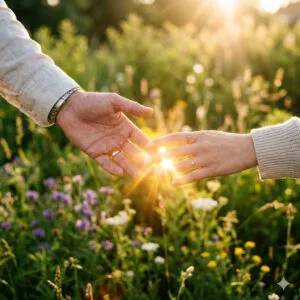 Incontenibile! Lo sconfinamento naturale dell’amore - mani unite dall'amore