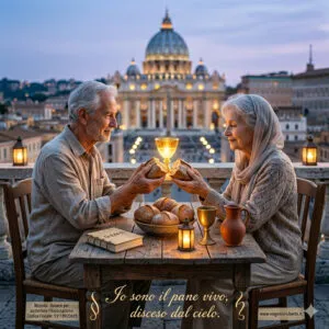 Io sono il pane vivo, disceso dal cielo.