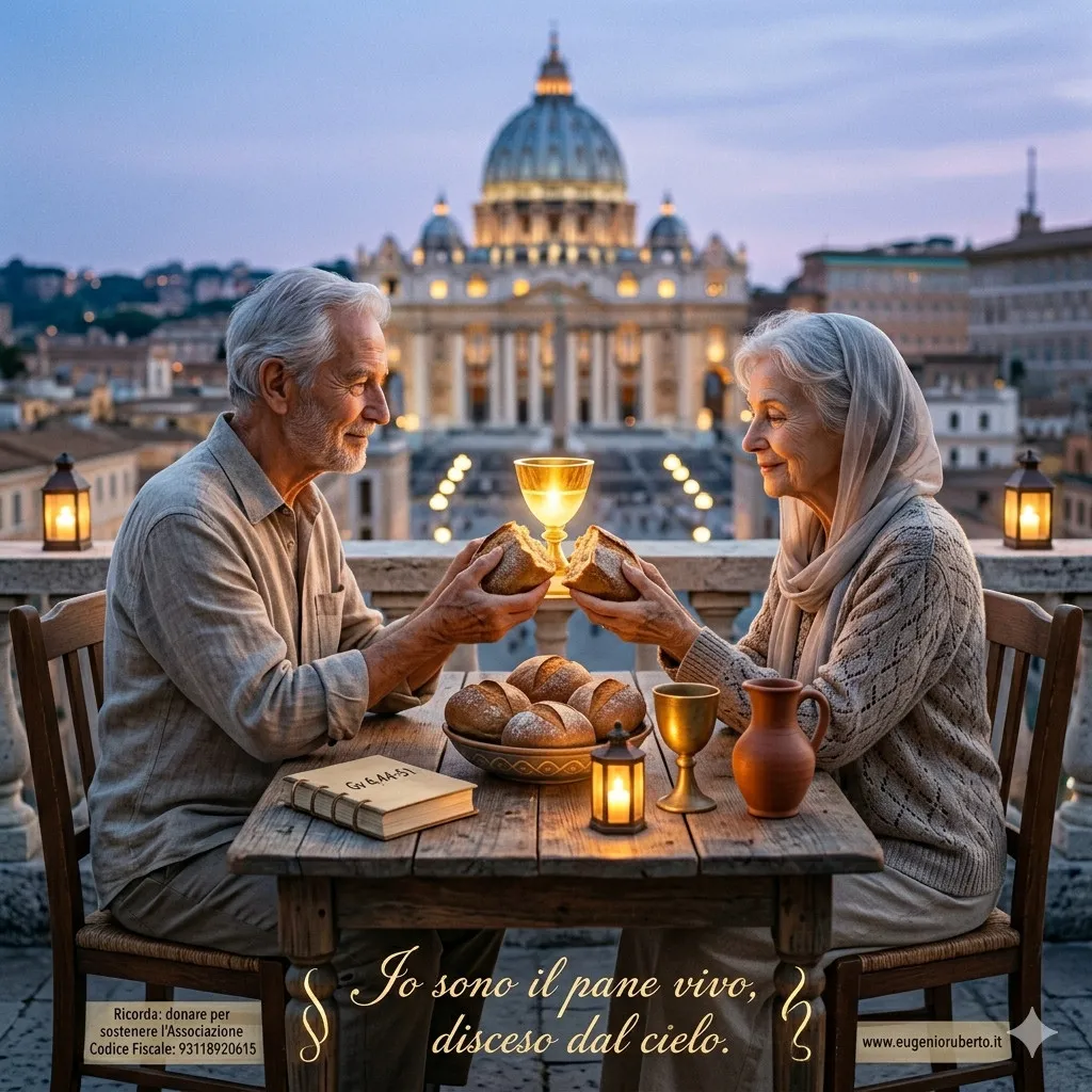 Io sono il pane vivo, disceso dal cielo.