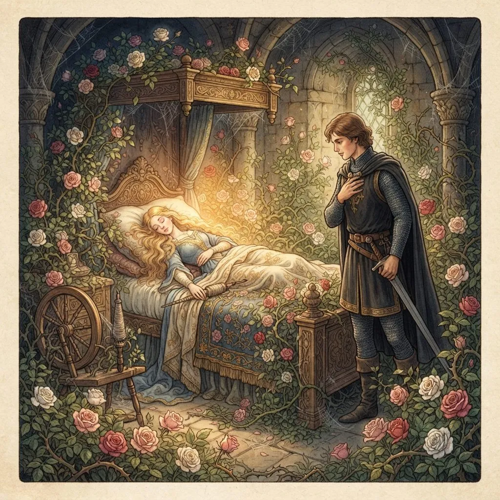 Rosaspina dei fratelli Grimm