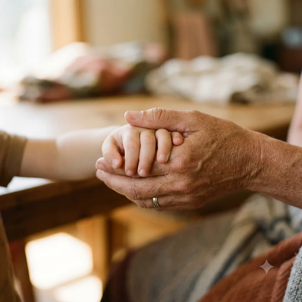 Il valore del volontariato - mani che si stringono