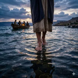 Gesù cammina sul mare