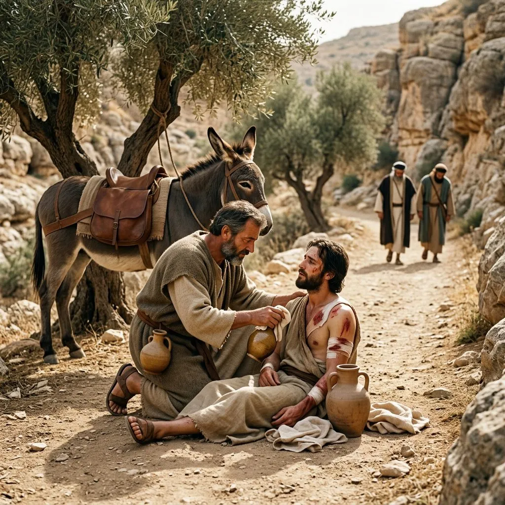 la parabola del buon samaritano