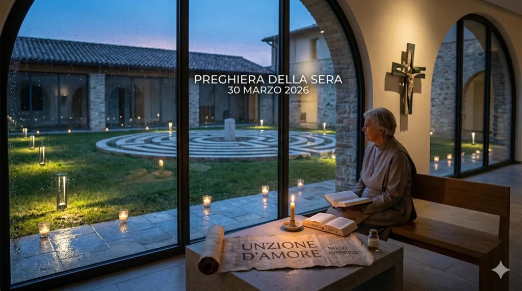 Preghiera della sera 30 marzo 2026