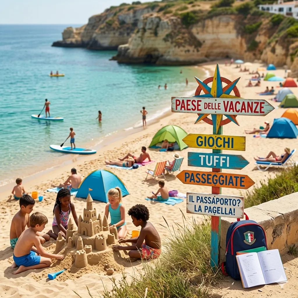 il paese delle vacanze di Gianni Rodari