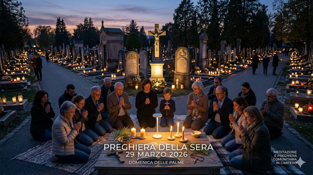Preghiera della sera 29 marzo 2026