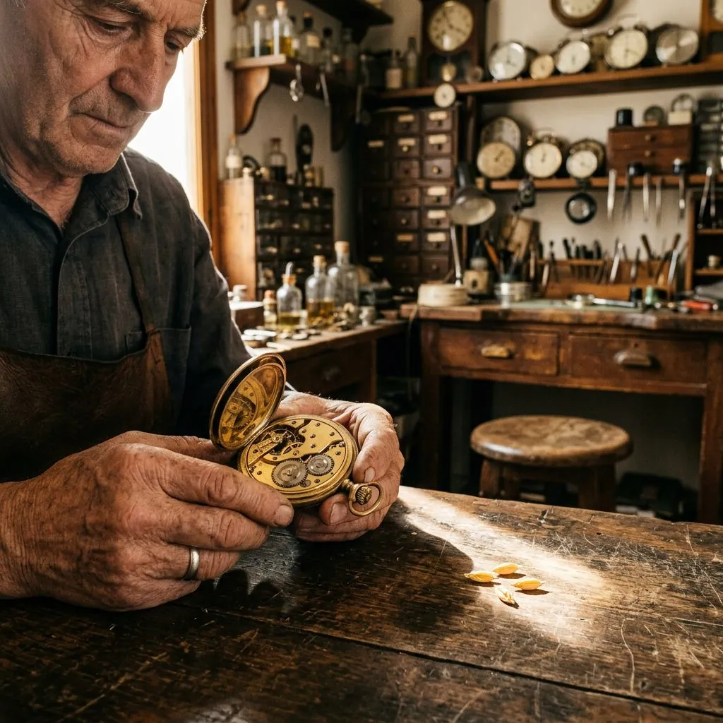 L'Orologiaio di Luce e il Segreto dell'Antico Granaro