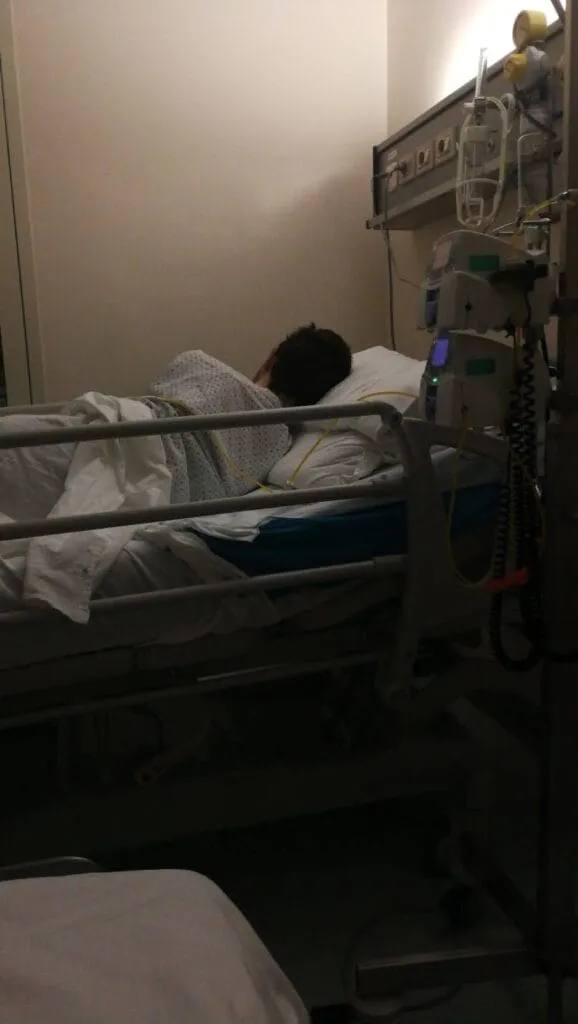 Eugenio dorme a Perugia