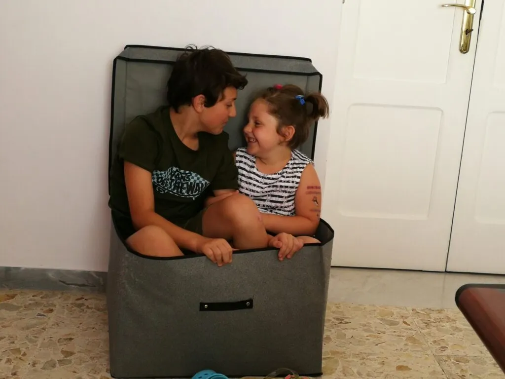 Eugenio e Francesca nel baule nel 2017