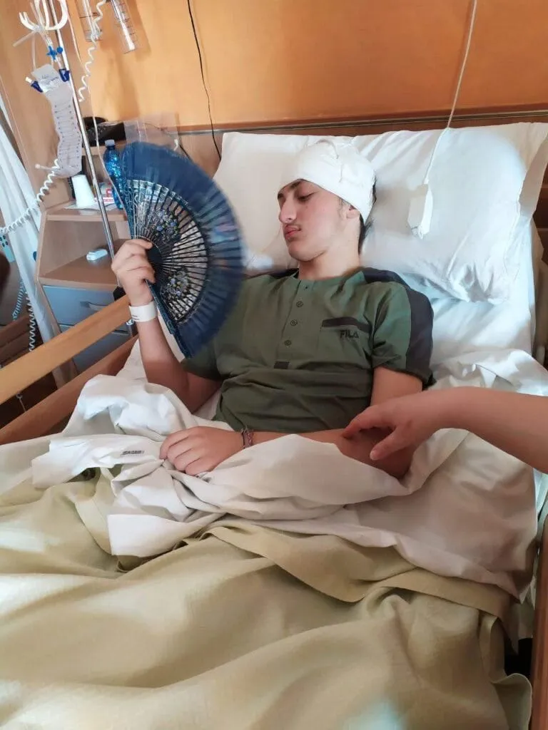 Eugenio si sventola a Neuromed