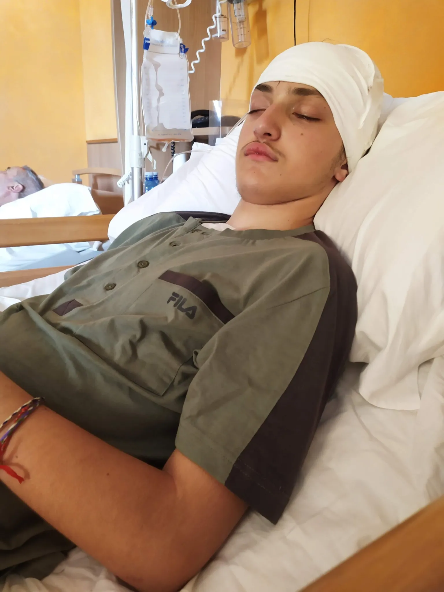 Eugenio col turbante a Neuromed