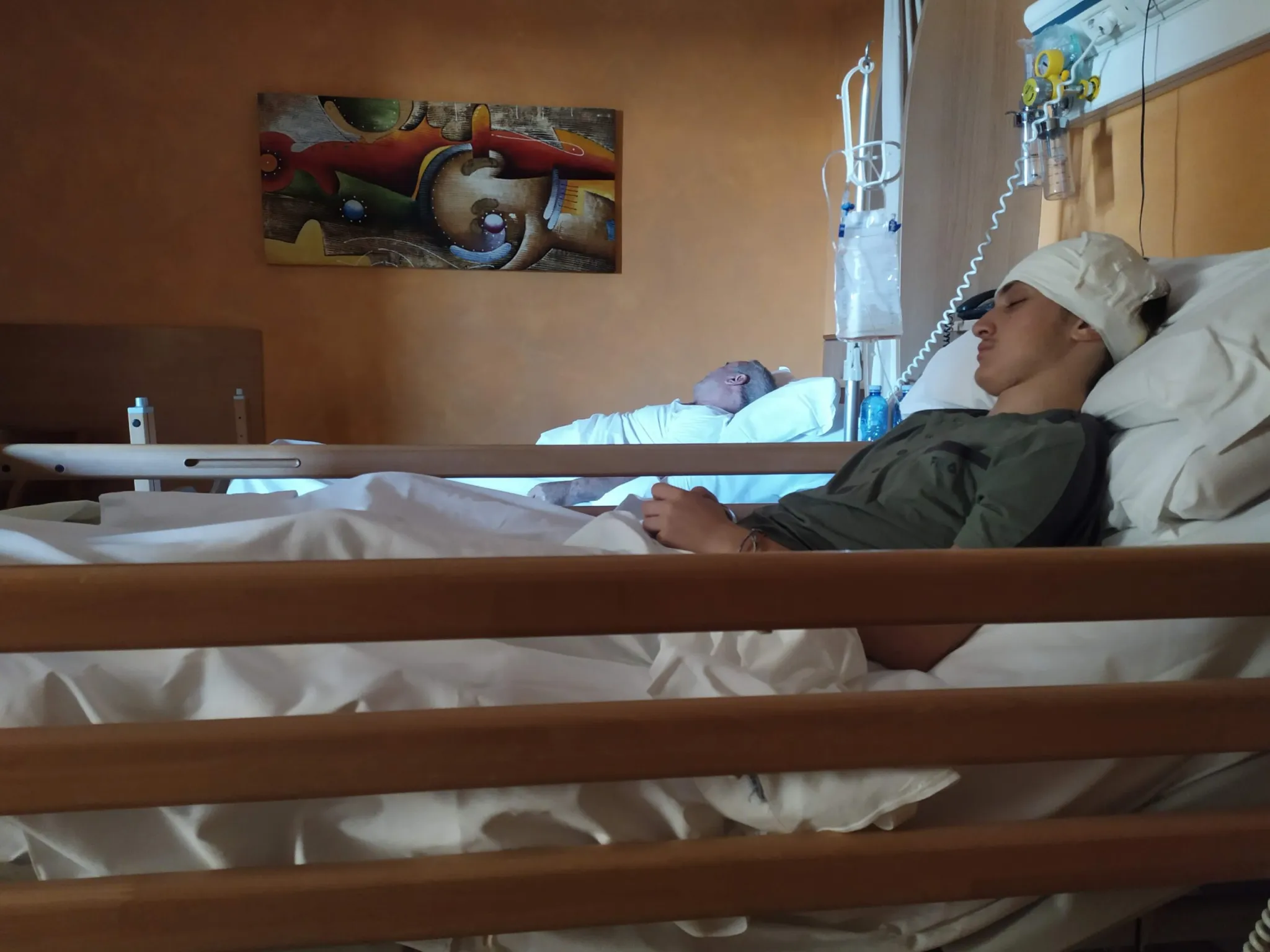 Eugenio dorme a Neuromed