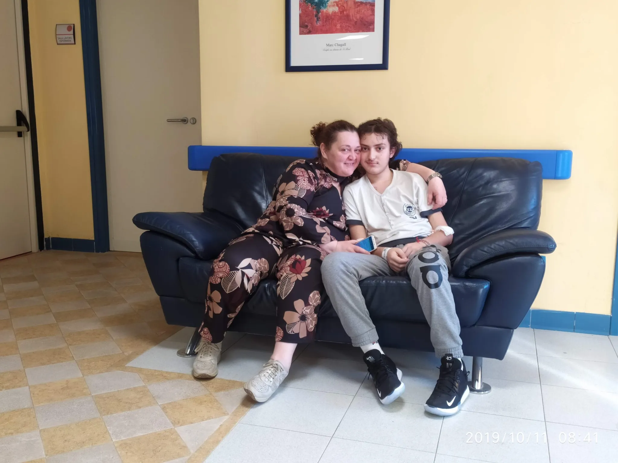 Eugenio e Giuseppina sul divano NCHIII