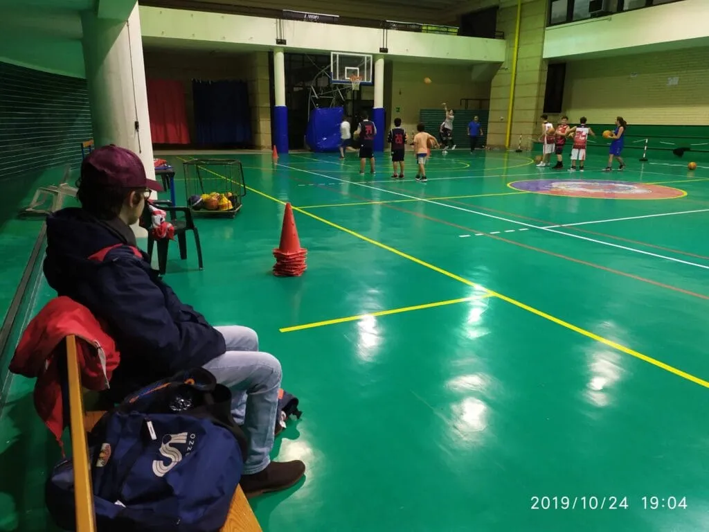 Eugenio al campo CSI