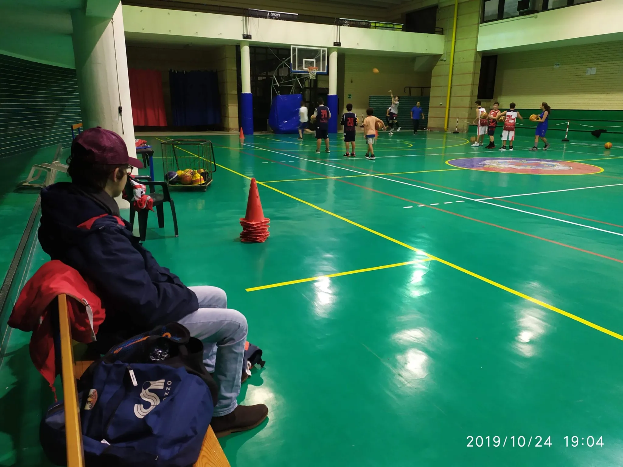 Eugenio al campo CSI