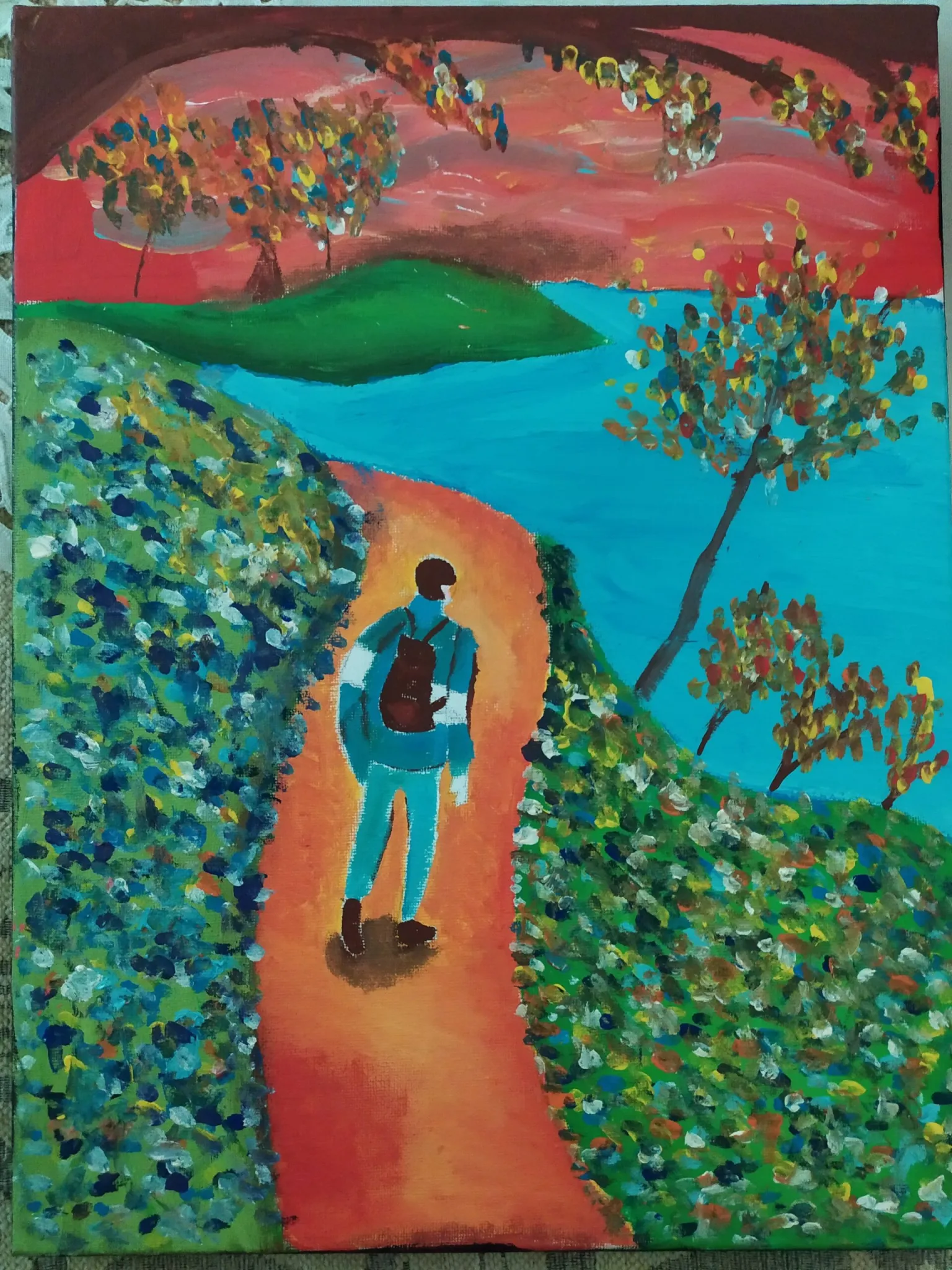 il dipinto di Ileana Fiorillo