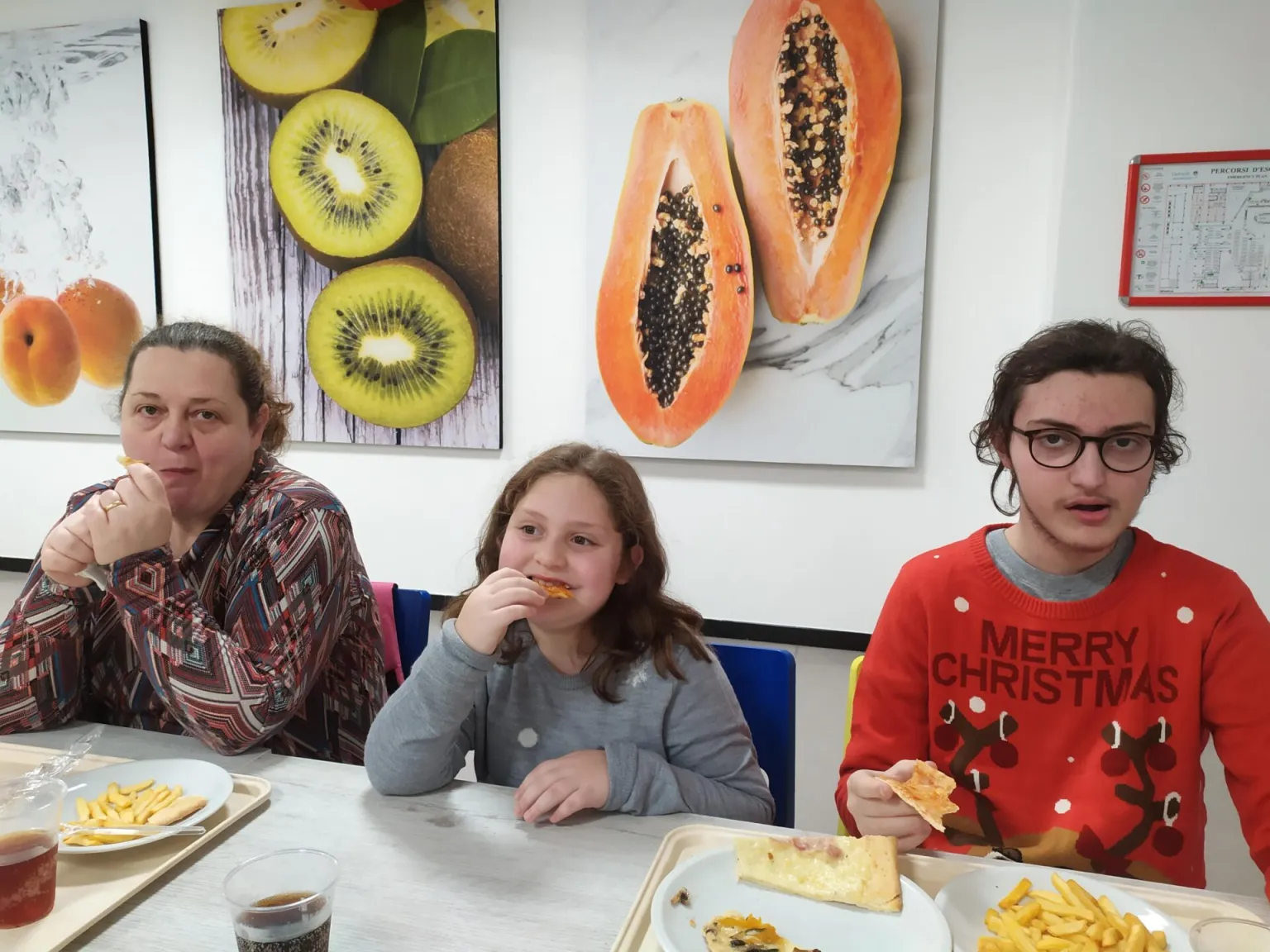 pranzo alla mensa Gemelli