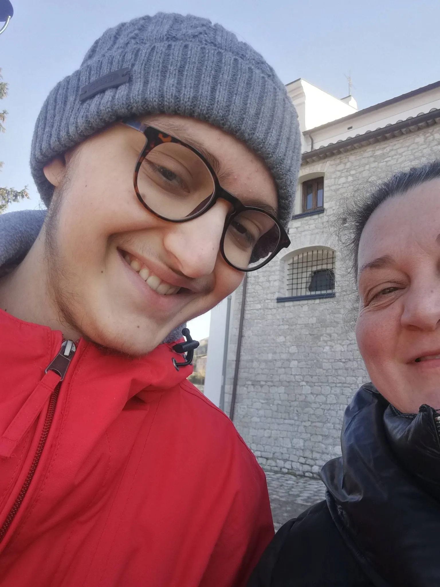 Eugenio e Giuseppina al mercato