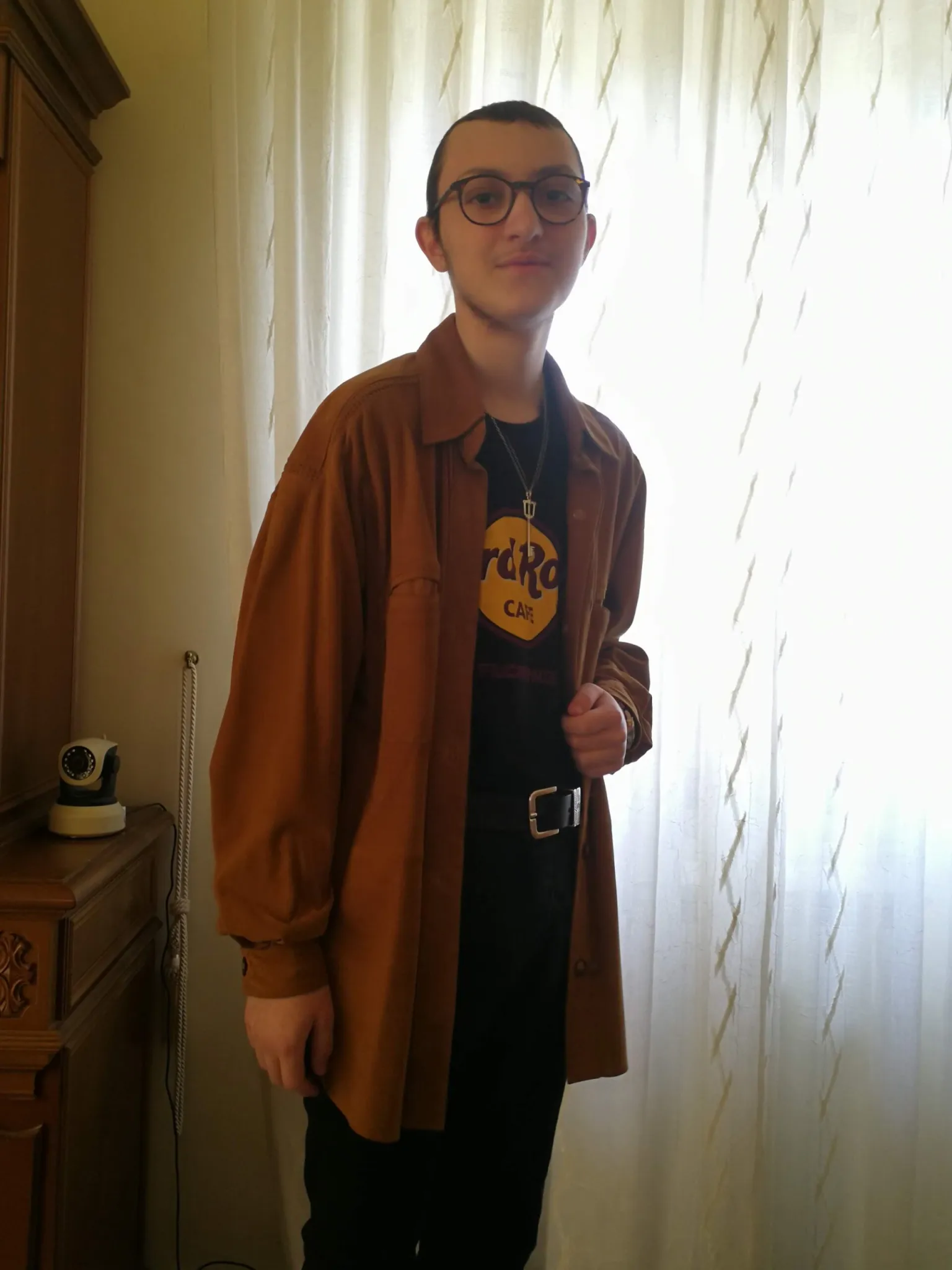 Eugenio e la sua giacca di camoscio