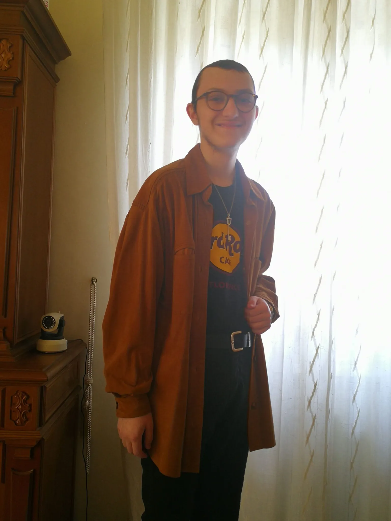 Eugenio e la sua giacca di camoscio