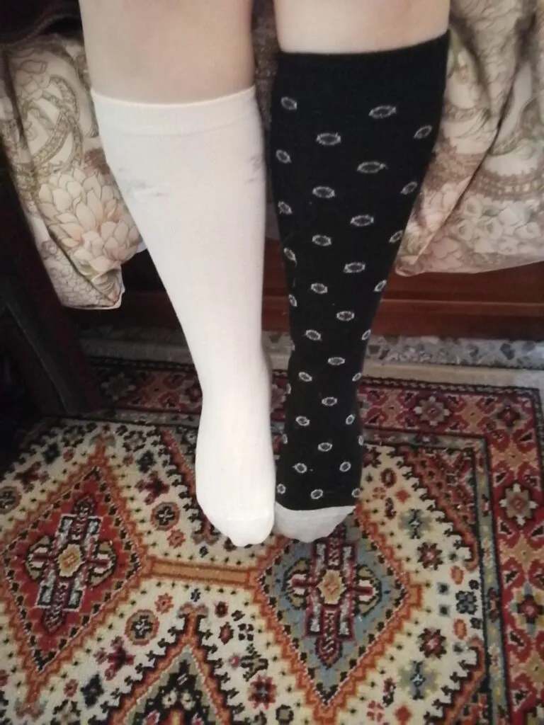 Il giorno della diversità - calzini spaiati di Francesca