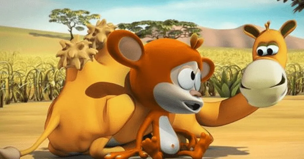 La scimmia e il cammello