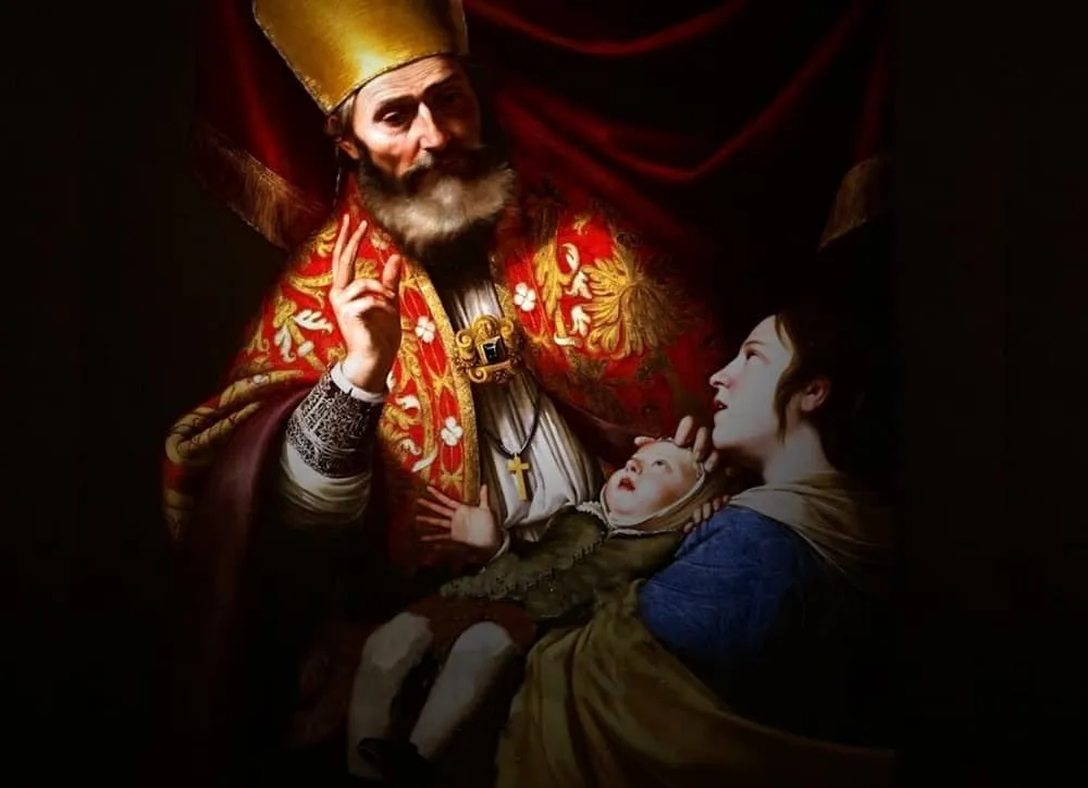 San Biagio salva il bambino