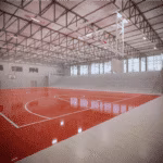 campo basket palazzetto centro polifunzionale Eugenio Ruberto