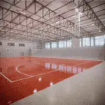 campo basket palazzetto centro polifunzionale Eugenio Ruberto