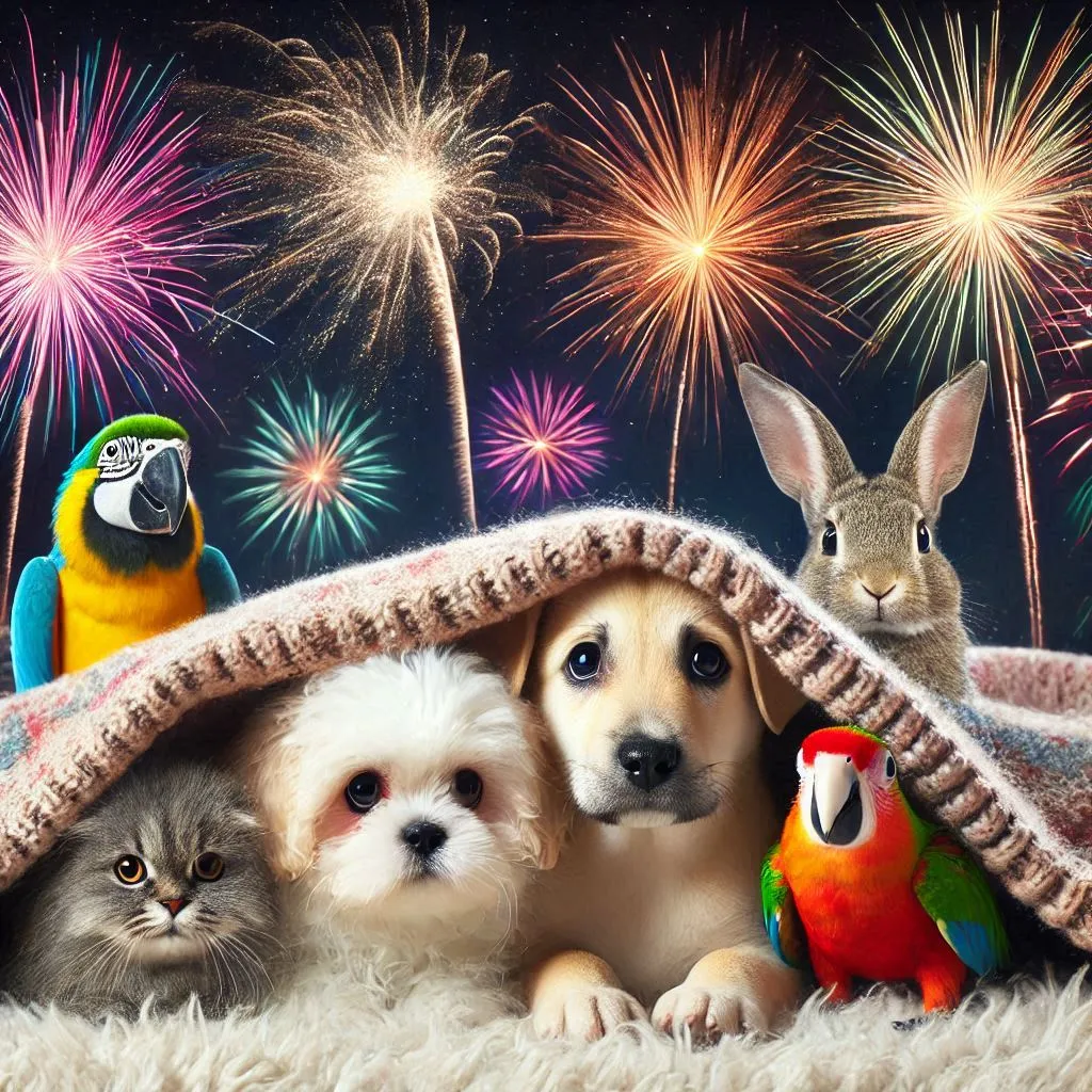 animali che hanno paura dei fuochi artificali di capodanno (1)