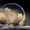 bubble, winter, soap bubble, congelato, paralizs, sfera