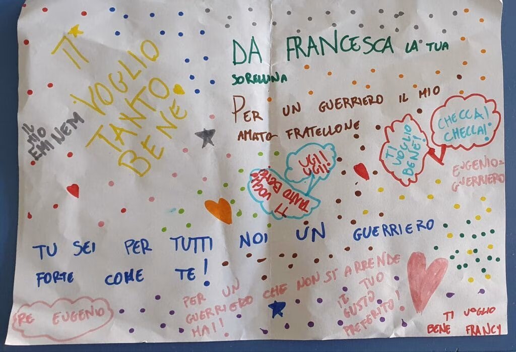 Disegno di Francesca per Eugenio