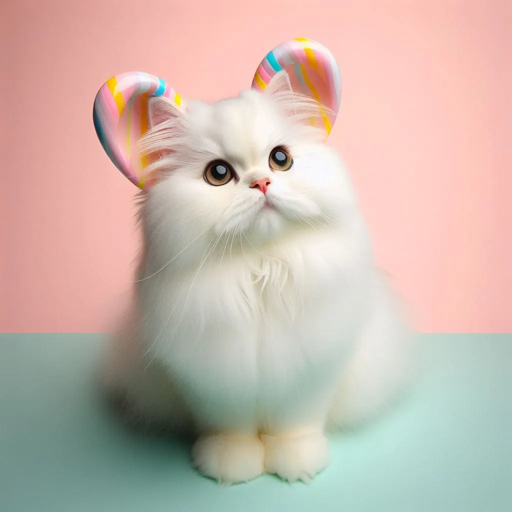 il gatto con le orecchie di gomma