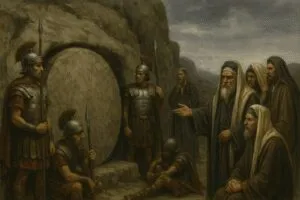 Pilato al sepolcro di Gesù