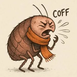 la pulce con la tosse