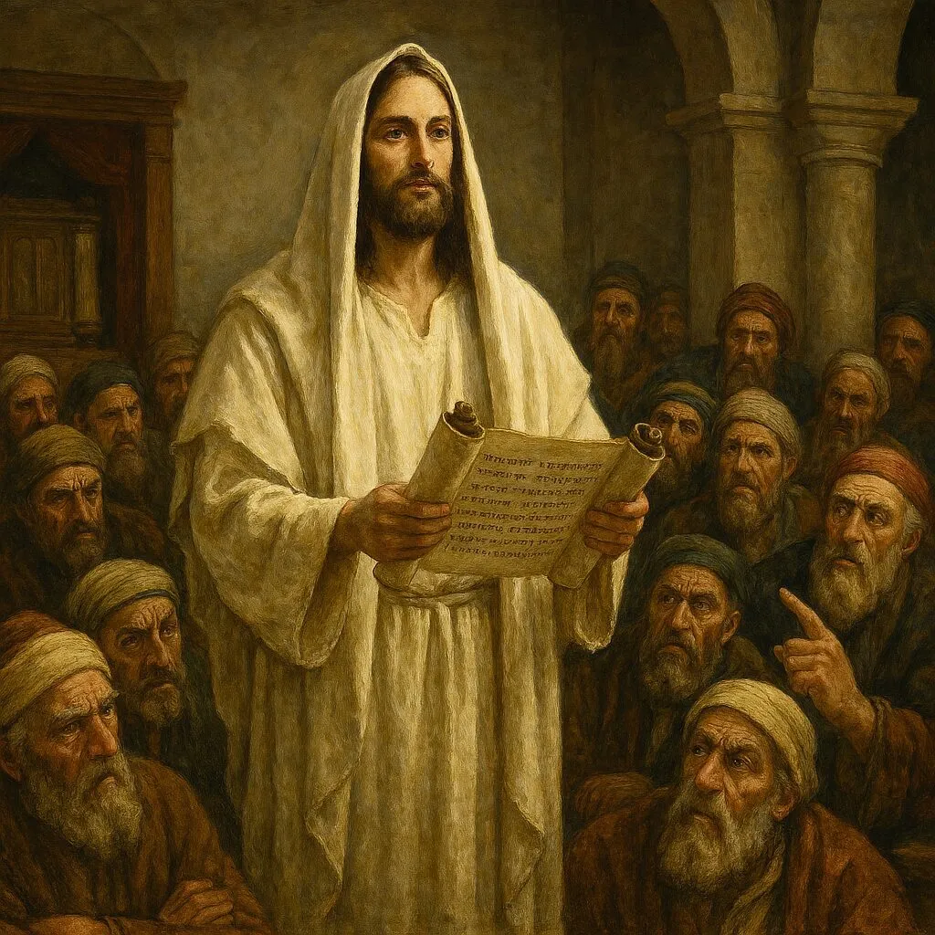 Gesù nella sinagoga