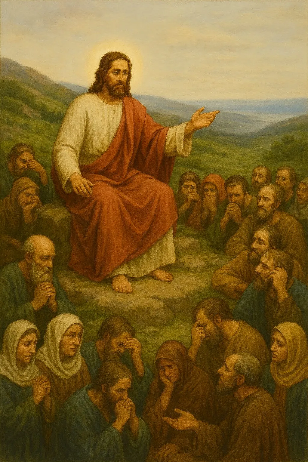 Ecco l’immagine ispirata al passo del Vangelo secondo Luca 6,20-26