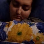 Eugenio dorme nel lettuccio