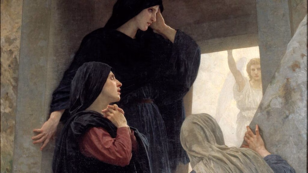 William Adolphe Bouguereau - Le Saintes Femmes au Tombeau
