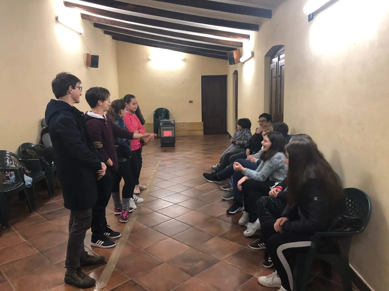 Eugenio in parrocchia