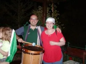 Remigio e Giuseppina nel 2013