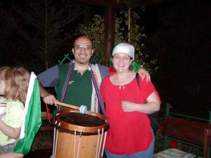 Remigio e Giuseppina nel 2013