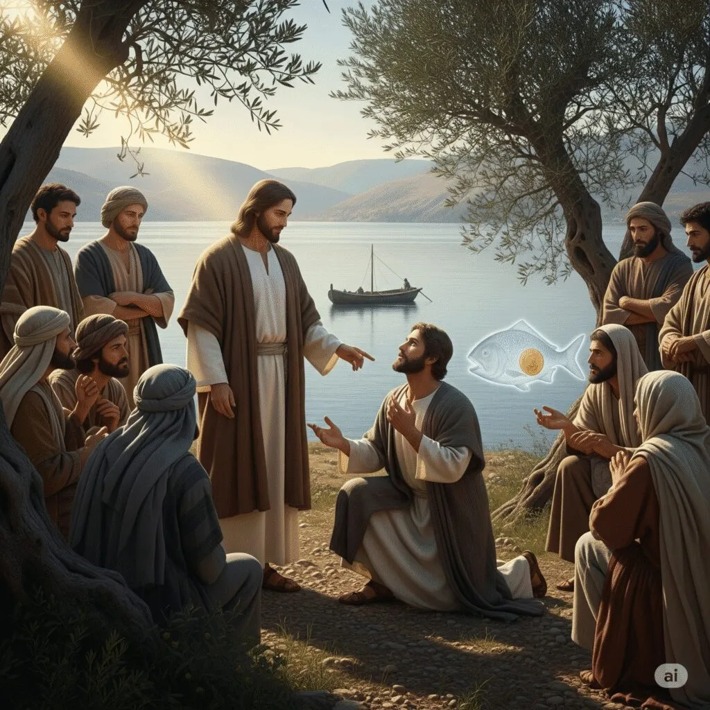 il pesce con la moneta