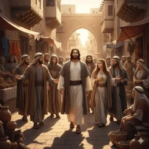 Gesù apostoli e le donne Lc 8,1-3