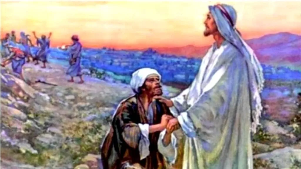 il lebbroso che torna indietro