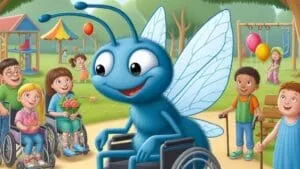 il moscerino blu